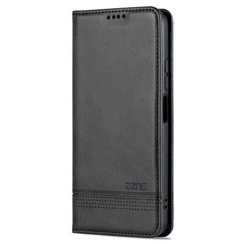 AZNS For Xiaomi Redmi Note 11T Pro 5G / Note 11T Pro+ 5G / Poco X4 GT 5G / Redmi K50i 5G PU Leather Stand Wallet Case Magnetic Closure Phone Cover