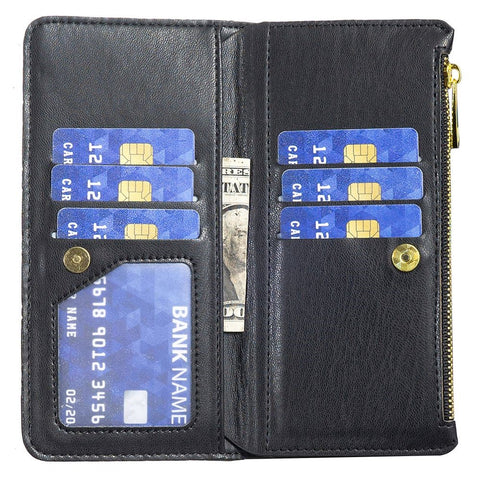 BINFEN COLOR BF Style-15 for Xiaomi Redmi 10C 4G Zipper Pocket Design Imprinted Rhombus Pattern Cover Matte Anti-wear PU Leather Full Protection Phone Case with Stand Wallet