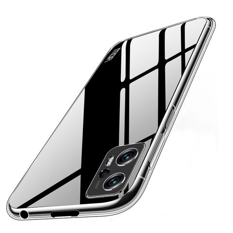 MOFI For Xiaomi Redmi Note 11T Pro 5G / Note 11T Pro+ 5G / Poco X4 GT 5G / Redmi K50i 5G Soft TPU Phone Cover Crystal Clear Anti-drop Case