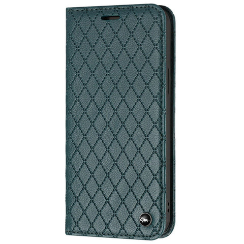 For Oppo A94 / A94 5G / A95 5G / F19 Pro+ 5G / Reno5 Z / F19 Pro / Reno5 F / Reno5 Lite Wallet Stand PU Leather Case Litchi Texture Rhombus Pattern Embossment Phone Cover