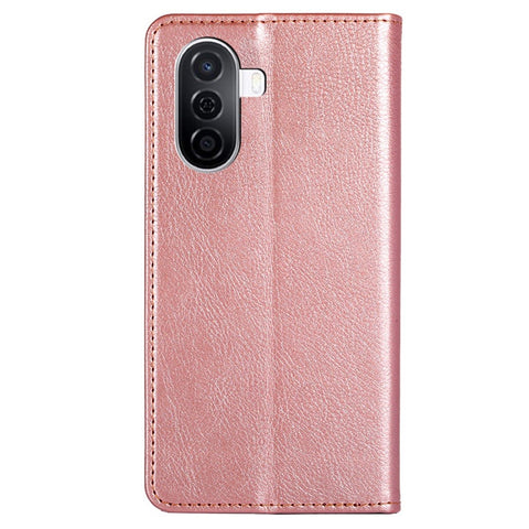 For Huawei Enjoy 50 / nova Y70 4G / nova Y70 Plus 4G Magnetic Absorption Phone Case PU Leather Stand Wallet Shell Protector