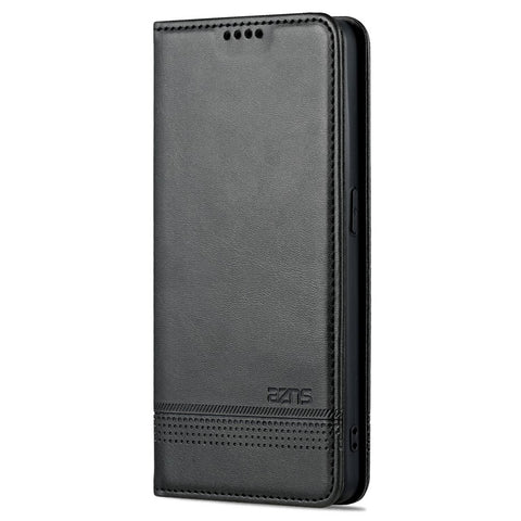 AZNS For Oppo Reno8 Lite 5G Magnetic Auto Closing PU Leather Viewing Stand Flip Cover Wallet Phone Case