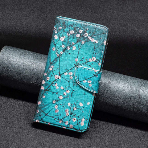 For Oppo A57 4G / A57s 4G Phone Case Pattern Printing PU Leather Wallet Stand Cover