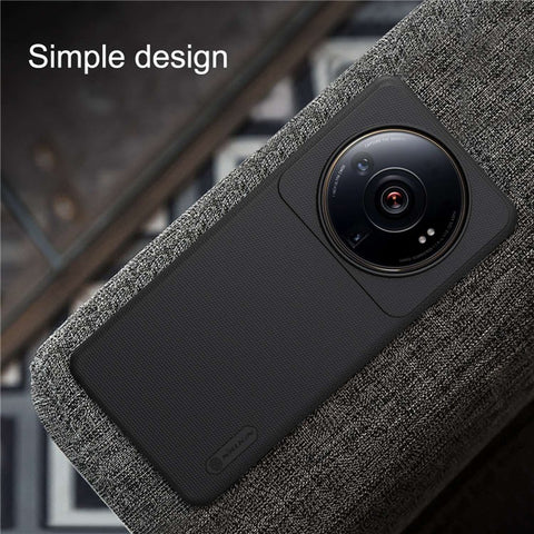 NILLKIN Frosted Shield Phone Case for Xiaomi 12S Ultra 5G, Anti-scratch Matte Drop-proof Hard PC Back Cover