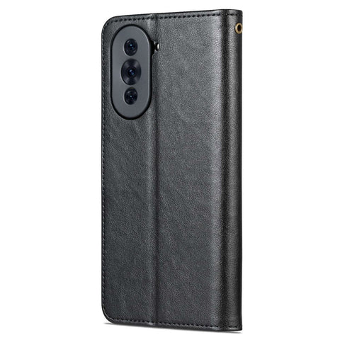 AZNS Flip Wallet Case for Huawei nova 10 4G Shockproof PU Leather Phone Cover Anti-fall Protective Cell Phone Shell with Viewing Stand