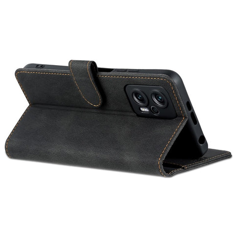 AZNS Phone Case For Xiaomi Redmi Note 11T Pro 5G / Note 11T Pro+ 5G / Poco X4 GT 5G / Redmi K50i 5G , Drop-proof PU Leather Flip Wallet Cover Stand