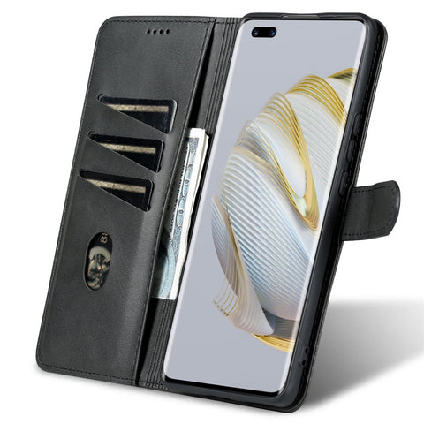 AZNS For Huawei nova 10 4G PU Leather All-round Protection Phone Cover Stand Wallet Case