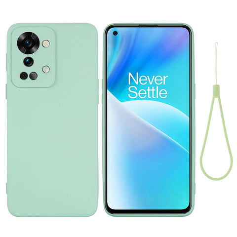 For OnePlus Nord 2T 5G Silicone Phone Case Drop-proof Bumper Cover Mobile Phone Protector