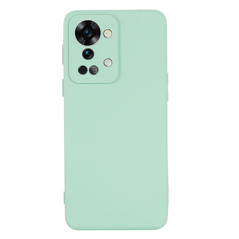 For OnePlus Nord 2T 5G Silicone Phone Case Drop-proof Bumper Cover Mobile Phone Protector