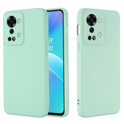 For OnePlus Nord 2T 5G Silicone Phone Case Drop-proof Bumper Cover Mobile Phone Protector