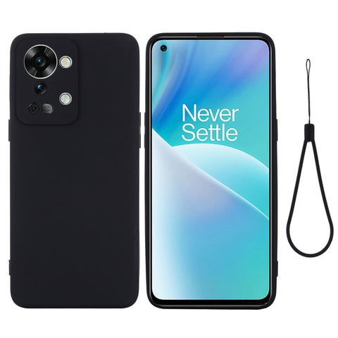 For OnePlus Nord 2T 5G Silicone Phone Case Drop-proof Bumper Cover Mobile Phone Protector