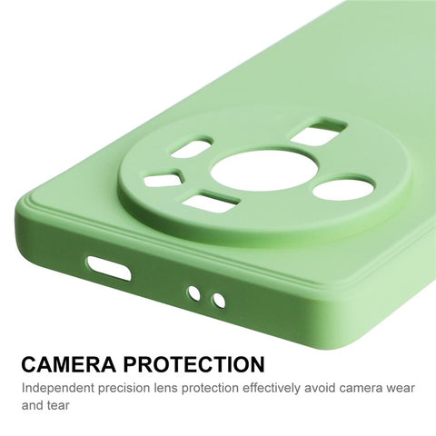 ENKAY HAT PRINCE For Xiaomi 12S Ultra 5G Straight Edge Liquid Silicone Case Precise Cutout Lens Protection Cover