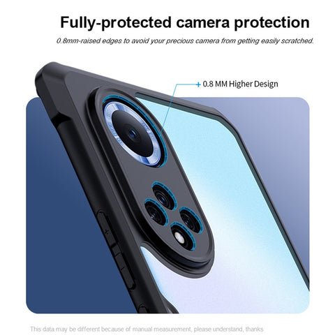 XUNDD for Huawei nova 9 Wear-resistant Back Cover with Airbag Anti-shock Acrylic + TPU Cell Phone Shell
