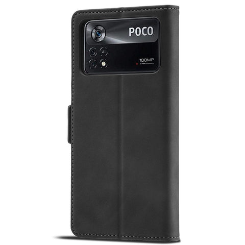 FORWENW F3-Series For Xiaomi Poco X4 Pro 5G Anti-scratch PU Leather Phone Case Wallet Stand Drop-proof Mobile Phone Flip Cover