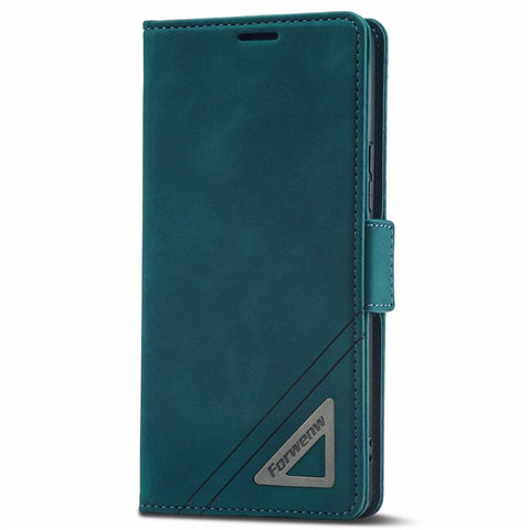 FORWENW F3-Series For Samsung Galaxy A33 5G Scratch-resistant Wallet Style Case PU Leather Flip Protective Phone Shell with Stand