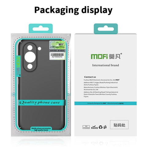 MOFI JK PC Series-1 Shield for Huawei nova 10 Pro 4G Slim Precise Cutout Matte Hard PC Back Cover Phone Shell with Strap