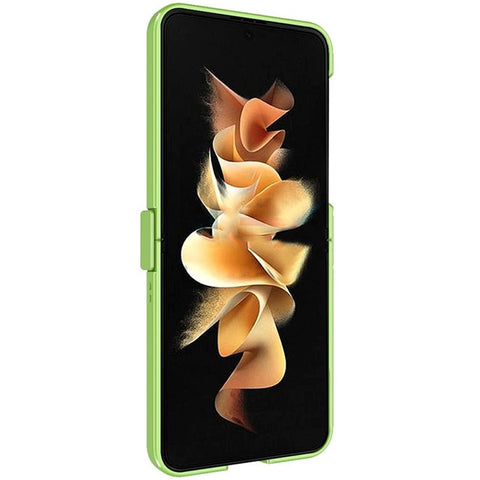 IMAK JS-3 Series Suitcase Style for Samsung Galaxy Z Flip4 5G Hinge Design Anti-fall Hard PC Phone Cover