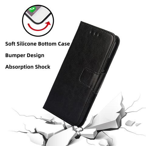 For OnePlus 10T 5G / Ace Pro 5G Texture PU Leather Wallet Flip Case Folio Book Design Magnetic Closure Stand Protective Cover