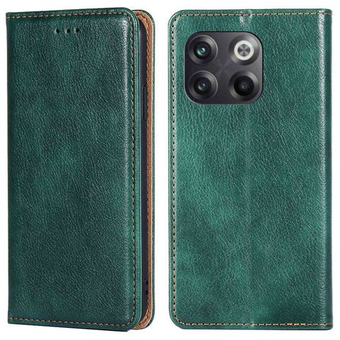 For OnePlus 10T 5G / Ace Pro 5G PU Leather Flip Folio Case Stand Magnetic Absorption Shockproof Wallet Cover