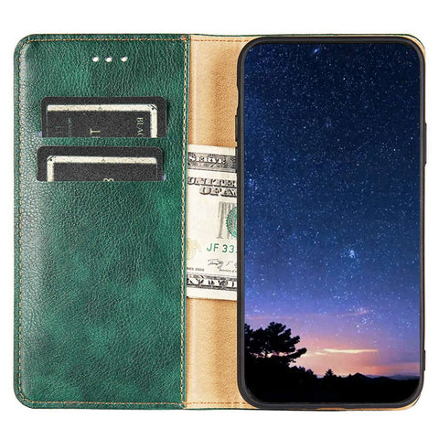 For OnePlus 10T 5G / Ace Pro 5G PU Leather Flip Folio Case Stand Magnetic Absorption Shockproof Wallet Cover