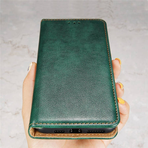 For OnePlus 10T 5G / Ace Pro 5G PU Leather Flip Folio Case Stand Magnetic Absorption Shockproof Wallet Cover
