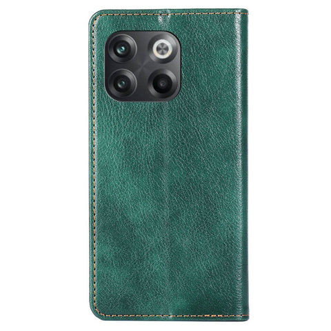 For OnePlus 10T 5G / Ace Pro 5G PU Leather Flip Folio Case Stand Magnetic Absorption Shockproof Wallet Cover