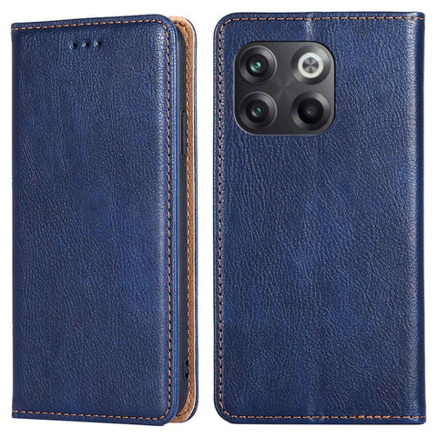 For OnePlus 10T 5G / Ace Pro 5G PU Leather Flip Folio Case Stand Magnetic Absorption Shockproof Wallet Cover