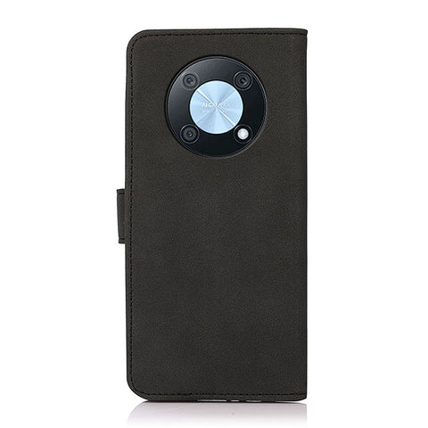 KHAZNEH For Huawei nova Y90 4G / Enjoy 50 Pro 4G Textured PU Leather Phone Case All-round Protection Stand Wallet Cover