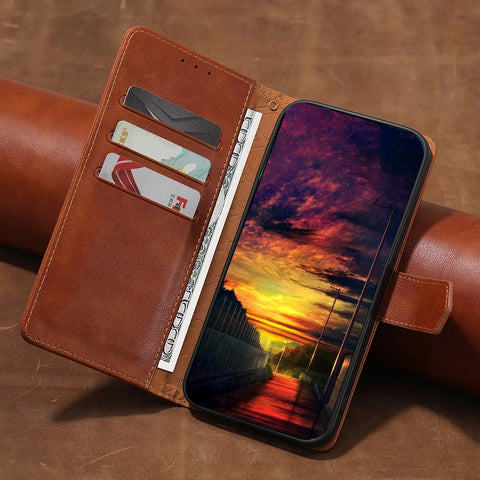 For OnePlus 10T 5G / Ace Pro 5G Anti-drop Phone Case Cowhide Texture RFID Blocking PU Leather Phone Cover with Wallet Stand