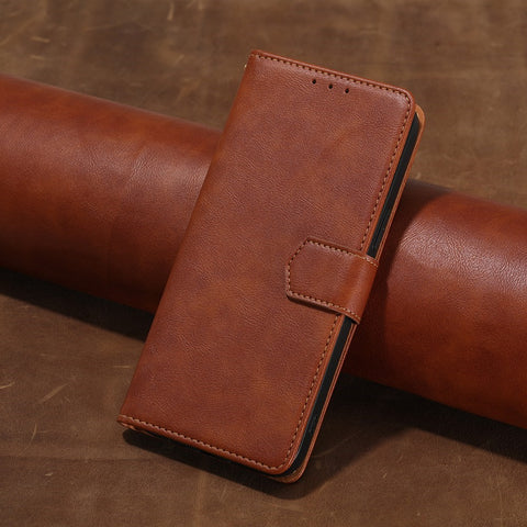 For OnePlus 10T 5G / Ace Pro 5G Anti-drop Phone Case Cowhide Texture RFID Blocking PU Leather Phone Cover with Wallet Stand