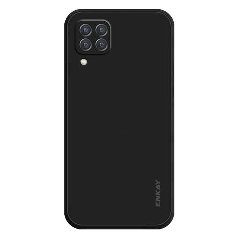 ENKAY HAT PRINCE For Samsung Galaxy M53 5G Anti-drop Silicone Phone Case Straight Edge Liquid Precise Cutout Lens Protection Back Cover
