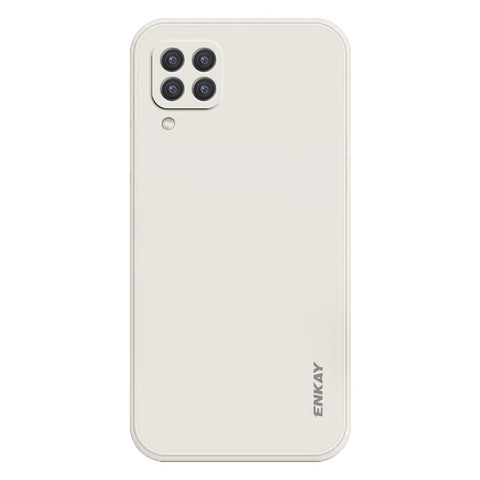 ENKAY HAT PRINCE For Samsung Galaxy M53 5G Anti-drop Silicone Phone Case Straight Edge Liquid Precise Cutout Lens Protection Back Cover