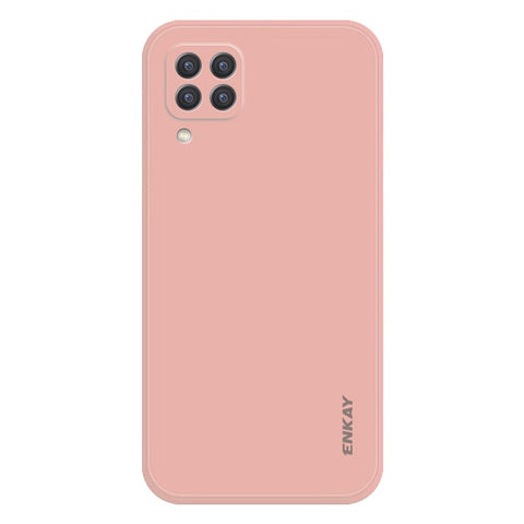 ENKAY HAT PRINCE For Samsung Galaxy M53 5G Anti-drop Silicone Phone Case Straight Edge Liquid Precise Cutout Lens Protection Back Cover