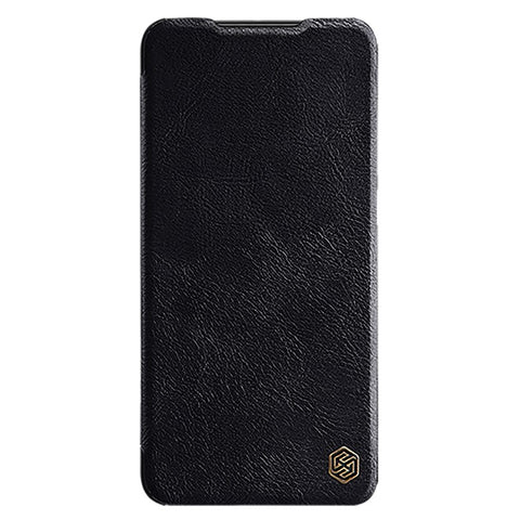 NILLKIN Qin Series for Xiaomi Poco M4 5G Anti-scratch Phone Case Shockproof PU Leather Folio Flip Phone Cover Card Holder