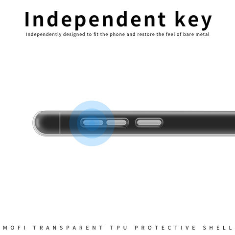 MOFI For Huawei nova 10 4G Ultra Slim Anti-shock Fexlible TPU Phone Case Anti-scratch Transparent Mobile Phone Back Cover