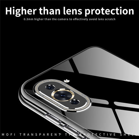 MOFI For Huawei nova 10 4G Ultra Slim Anti-shock Fexlible TPU Phone Case Anti-scratch Transparent Mobile Phone Back Cover