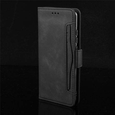 Anti-fall Phone Case for Huawei nova Y90 4G / Enjoy 50 Pro 4G, Scratch-resistant  PU Leather Phone Wallet Cover with Stand Multiple Card Slots
