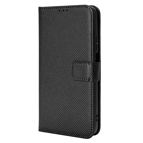 Phone Case For Huawei nova Y90 4G / Enjoy 50 Pro 4G, Full Protection Diamond Texture PU Leather Cell Phone Wallet Cover with Strap