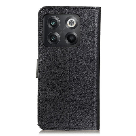 For OnePlus 10T 5G / Ace Pro 5G Litchi Texture Wallet Flip Case PU Leather  Stand Magnetic Closure Protective Cover