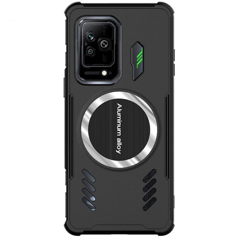 IMAK For Xiaomi Black Shark 5 / 5 Pro Heat Dissipation PC Case Frameless Anti-drop Phone Cover Work with Cooling Fan