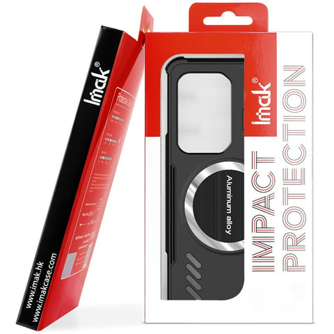 IMAK For Xiaomi Black Shark 5 / 5 Pro Heat Dissipation PC Case Frameless Anti-drop Phone Cover Work with Cooling Fan