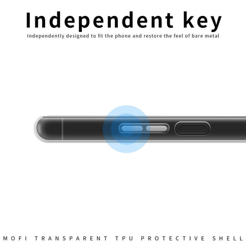 MOFI For Huawei nova Y90 4G / Enjoy 50 Pro 4G Crystal Clear Ultra Slim Case TPU Shock-Absorption Flexible Cover