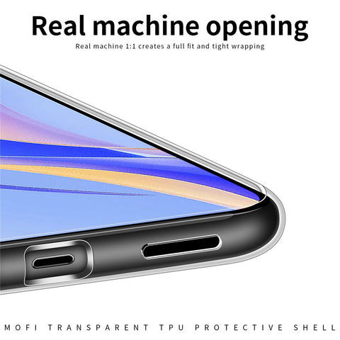 MOFI For Huawei nova Y90 4G / Enjoy 50 Pro 4G Crystal Clear Ultra Slim Case TPU Shock-Absorption Flexible Cover