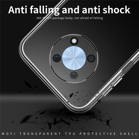 MOFI For Huawei nova Y90 4G / Enjoy 50 Pro 4G Crystal Clear Ultra Slim Case TPU Shock-Absorption Flexible Cover