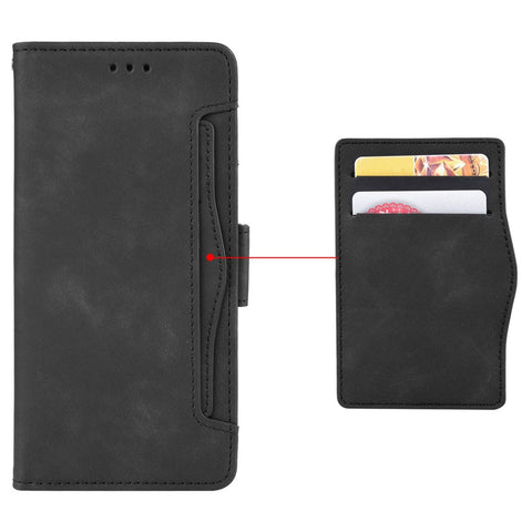 Anti-scratch Phone Cover For Oppo A57 4G / A57s 4G / A57 (CPH2387) (Taiwan Version) PU Leather Phone Flip Wallet Case with Multiple Card Slots