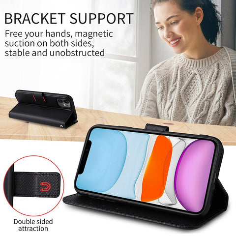 For OnePlus 10T 5G / Ace Pro 5G Diamond Texture Collision Resistant Phone Shell Magnetic Clasp PU Leather Stand Wallet Case with Wrist Strap
