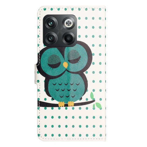 For OnePlus 10T 5G / Ace Pro 5G Pattern Printing Magnetic PU Leather Case Stand Wallet Function Anti-wear Shell
