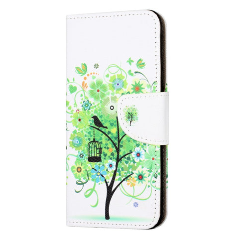 For OnePlus 10T 5G / Ace Pro 5G Scratch-resistant Pattern Printing Anti-fall Case Cross Texture PU Leather Wallet Cell Phone Shell with Stand