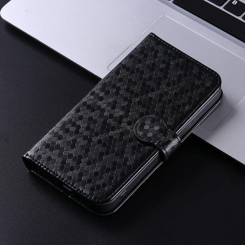 For OnePlus 10T 5G / Ace Pro 5G Drop-proof Phone Wallet Case Stand Dot Pattern Imprinted TPU+PU Leather Folio Flip Cover Shell