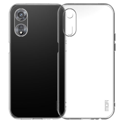 MOFI Shockproof Phone Case for Oppo A97 5G, Soft TPU High Transparency Cellphone Protective Cover